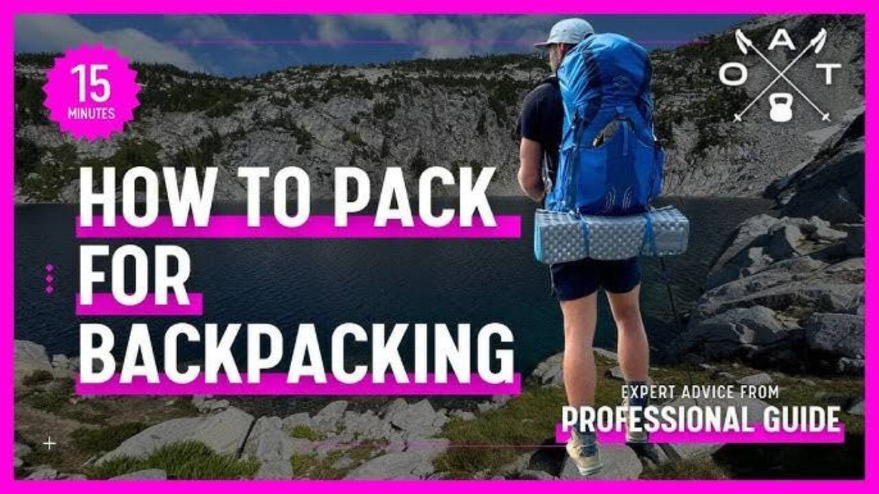 Backpacking backpack