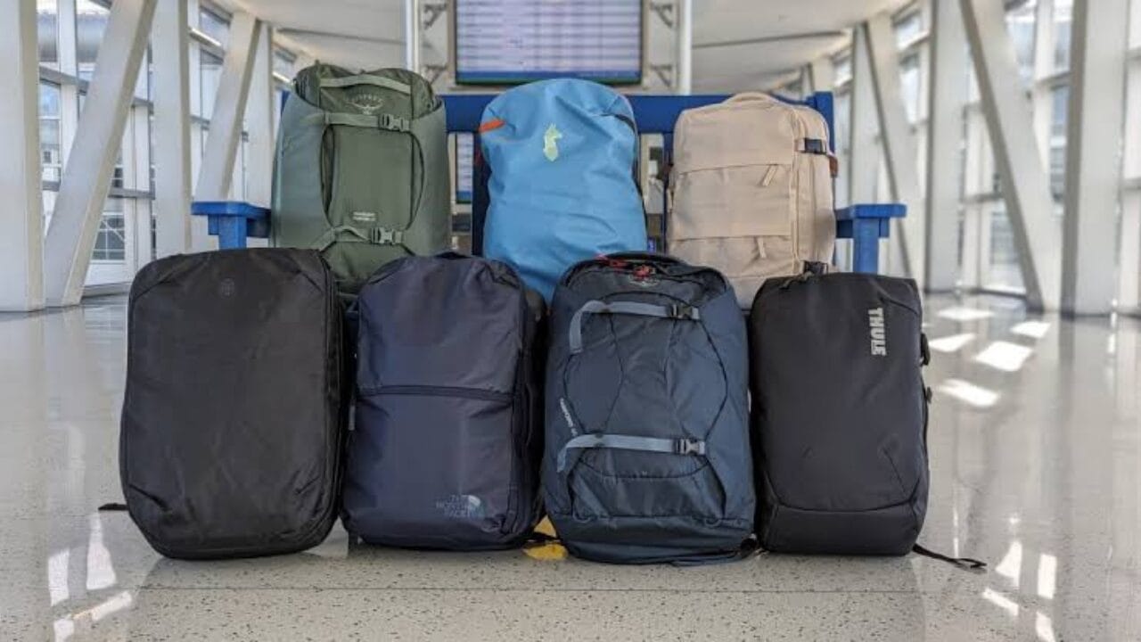 Light weight travel backpacks