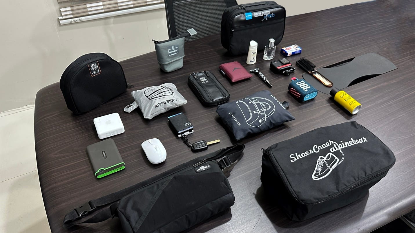 Backpack accessories for travel
