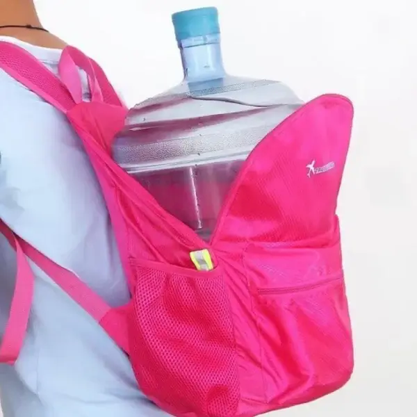 25L Lightweight Folding Backpack Men's Ultralight Waterproof Backpack Women's Travel Camping Hiking Backpack Customized - Image 3