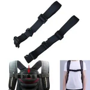Traveling Bag Buckle Clip Straps 24-52cm Adjustable Chest Straps Outdoor Harness Bag Backpack Shoulder Webbing Accessories