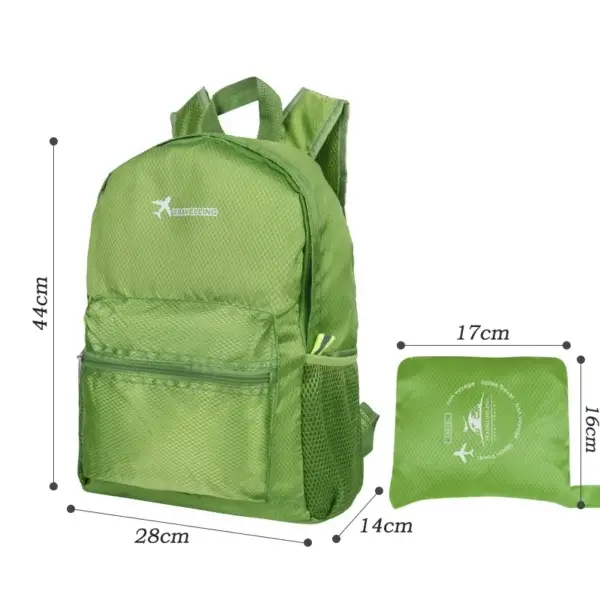 25L Lightweight Folding Backpack Men's Ultralight Waterproof Backpack Women's Travel Camping Hiking Backpack Customized - Image 5