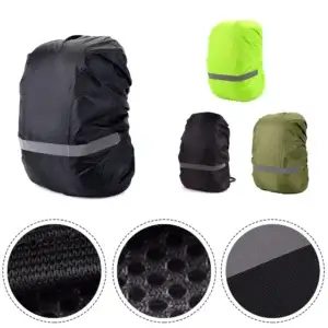10-70L Outdoor Travel Camping Hiking Climbing Backpack Bag Waterproof Rain Cap Cover with Safety Reflective Strip Raincover