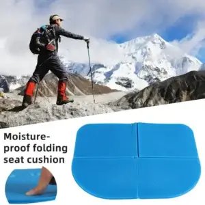 Folding Seat Cushion Waterproof Sitting Mat Outdoor Travel Camping Mat Hiking Backpacking Fishing Chair Stadium Seat Pad