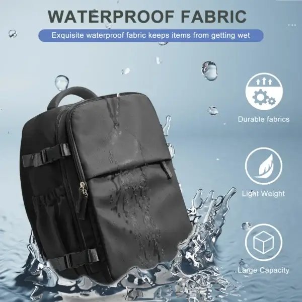 Travel Backpack for Women Men Business Backpack, Laptop Bag College School Backpack Waterproof Cabin Backpack Wizzair 40x30x20 - Image 6