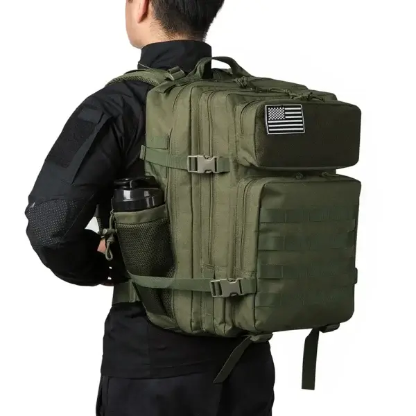 45L Tactical Backpack for Men  Outdoor camping equipment back pack Hiking Survival Rucksack travel backpacks School Bag - Image 19