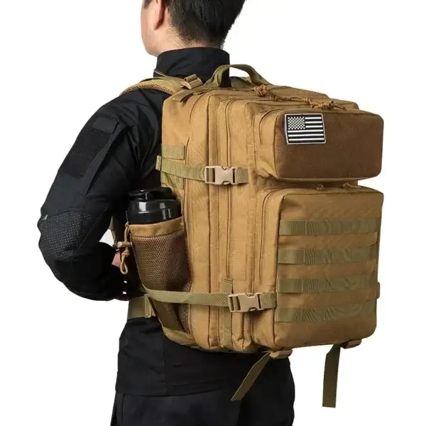 45L Tactical Backpack for Men  Outdoor camping equipment back pack Hiking Survival Rucksack travel backpacks School Bag - Image 17
