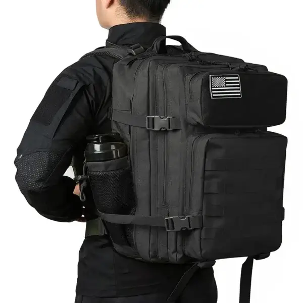 45L Tactical Backpack for Men  Outdoor camping equipment back pack Hiking Survival Rucksack travel backpacks School Bag - Image 18