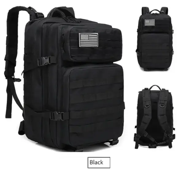 Outdoor Tactical Backpack Waterproof 45L Large Capacity Bag Army 3 Day Assault Pack Molle Bag Trekking Hiking Camping Backpacks - Image 10